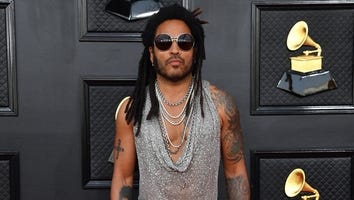 Lenny Kravitz Heats Up the GRAMMYs Red Carpet With See-Through Top