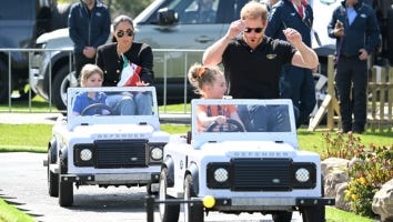 Meghan Markle and Prince Harry Hop in Kid Cars at Invictus Games