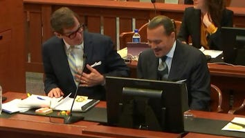 Johnny Depp's Attorney Reacts to Actor's Impressive Doodle During Amber Heard Trial