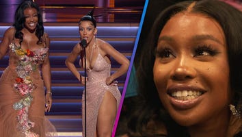 SZA Explains Why She Accepted Her GRAMMY on Crutches! (Exclusive)