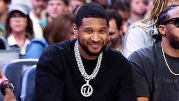 Usher Meets His Lookalike -- and It's NBA Star Ja Morant's Dad