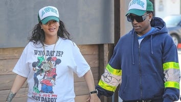 Rihanna Rocks 'That's My Baby Daddy' Shirt for Outing With A$AP Rocky