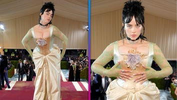 Met Gala 2022: Billie Eilish Stuns in Ivory Satin Gown