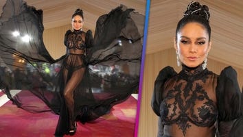 Met Gala 2022: Vanessa Hudgens Goes Goth With Sheer Black Gown