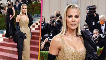 Khloé Kardashian Goes Bold With a Bow During Met Gala Debut