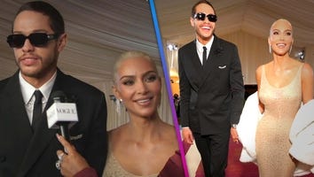 Kim Kardashian Says Boyfriend Pete Davidson Looks 'So Handsome' in Met Gala Look