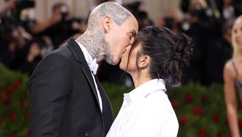 Kourtney Kardashian and Travis Barker Pack on PDA While Attending Met Gala for the First Time