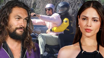Jason Momoa and Eiza Gonzalez Go on Romantic Motorcycle Date!