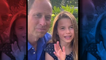 Princess Charlotte Makes Surprise Cameo With Dad Prince William