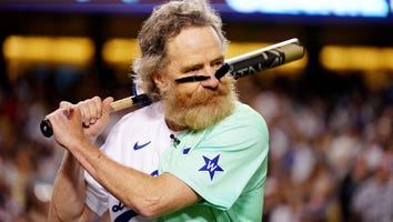 Bryan Cranston Gets Hit by Line Drive During Celebrity Softball Game