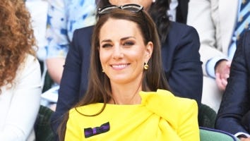 Kate Middleton Soaks Up Wimbledon in Stunning Yellow Dress -- See the Pics!