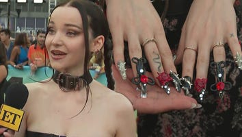 Dove Cameron Shows Off Intense Nail Art at 2022 MTV VMAs (Exclusive)