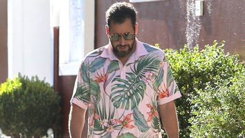 Adam Sandler Walks With a Cane After Undergoing Hip Surgery