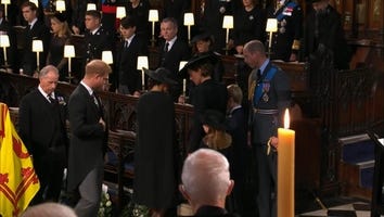 Queen Elizabeth's Funeral: Harry and Meghan Join William, Kate and Kids at Committal Service