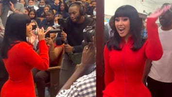 Cardi B Surprises Former Middle School With Epic Surprise