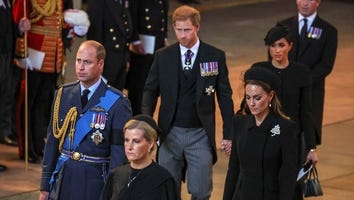 Prince Harry, Meghan Markle Hold Hands, Exit Queen Elizabeth's Service Behind Prince William, Kate Middleton