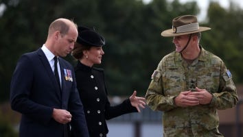 Prince William and Kate Middleton Visit Commonwealth Troops Deployed for Queen Elizabeth's Funeral