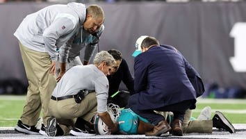 Miami Dolphins' Tua Tagovailoa Taken Off Field on Stretcher, Hospitalized With Head, Neck Injuries