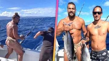Jason Momoa Bares His Butt in Thong-Style Loin Cloth on Fishing Trip