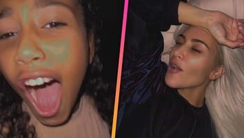 Kim Kardashian and Daughter North West Perform Dramatic TikTok Lip-Sync