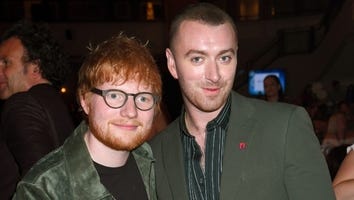 Ed Sheeran Gifts Sam Smith With a 6-Foot NSFW Statue He Plans to Turn Into a Fountain