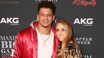 Patrick Mahomes and Wife Brittany Debut Newborn Son's Face at Disneyland After 2023 Super Bowl Win