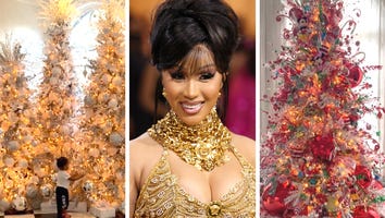 Cardi B Shows Off Her Over-the-Top Christmas Decor