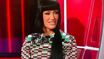 Gwen Stefani Looks Nearly Unrecognizable in Long Black Wig on 'The Voice' Semifinals