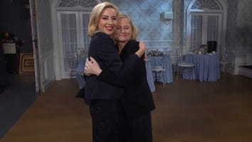 Aubrey Plaza's 'SNL' Monologue Includes Cameos From 'Parks & Rec' Co-Star Amy Poehler and President Biden!