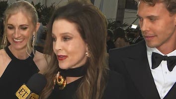 Lisa Marie Presley Crashes Austin Butler’s Golden Globes Interview