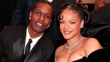 Rihanna Reacts to Onstage Shout-Outs at Golden Globe Awards With A$AP Rocky