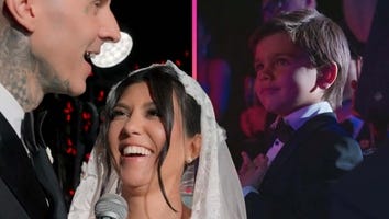 Watch Reign Disick Steal the Spotlight During Kourtney Kardashian and Travis Barker’s Wedding