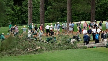 The Masters Grinds to a Halt After Massive Pine Trees Topple Over and Nearly Crush Spectators