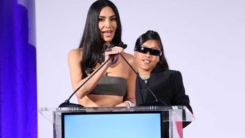 Kim Kardashian and North West Step Out for Daily Front Row's Fashion Los Angeles Awards