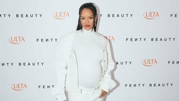 Rihanna Shows Off Baby Bump in All-White Ensemble During Surprise Appearance