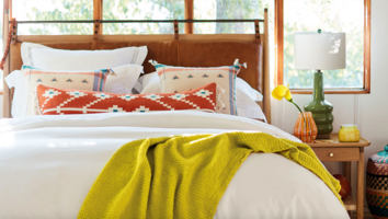 Anthropologie Is Having a Rare 30% Off Sale on Spring Bedding Just in Time for Warmer Weather