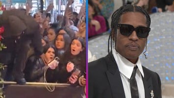 A$AP Rocky Jumps Over Fan in Moment of Met Gala Mayhem