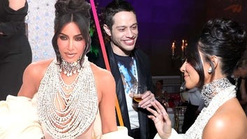 Kim Kardashian and Ex Pete Davidson Have Friendly Run-In at the 2023 Met Gala