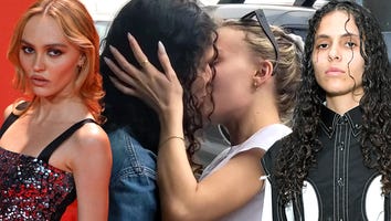 Lily-Rose Depp Passionately Kisses Rapper 070 Shake