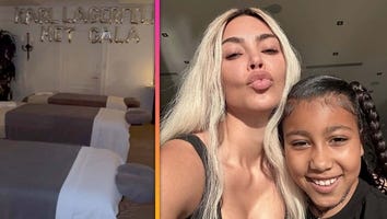 North West Pampers Mom Kim Kardashian Ahead of the Met Gala