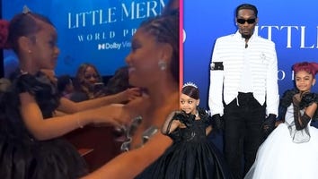 Cardi B and Offset's Daughters Get Starstruck After Meeting Halle and Chloe Bailey