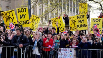 King Charles' Coronation Draws Protesters on Procession Route