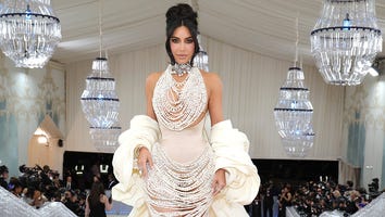 Kim Kardashian's Pearl-Covered Met Gala Dress Breaks Apart and North West Saves the Day