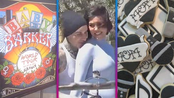Inside Kourtney Kardashian and Travis Barker’s Rock Star-Themed Sex Reveal Party