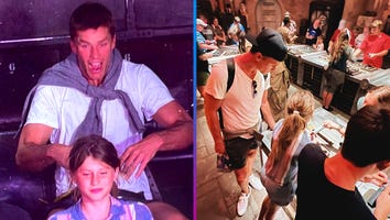 Tom Brady Freaks Out Riding the Tower of Terror at Disney World With His Kids