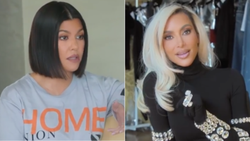 Kim Kardashian Channels Kourtney Kardashian With New Bob Haircut