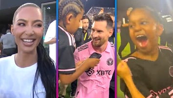 Watch Kim Kardashian’s Son Saint Freak Out Over Meeting Lionel Messi