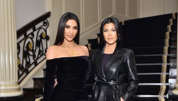 Kim Kardashian and Pregnant Kourtney Kardashian are Twinning in Matching Bikinis