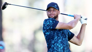 Watch Steph Curry Lose His Mind -- and His Hat! -- After Sinking a Hole-In-One at Celebrity Golf Tournament