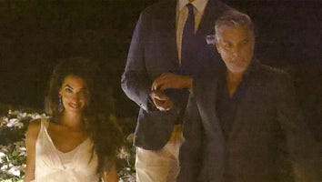 Amal Clooney Dresses Up for Glamorous Date Night With George Clooney in Italy